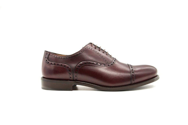 Oxford Full Brogue in Burgundy